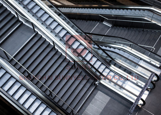Single Arrangement K Escalator with 0.5m/s Speed and 35° Angle in Stainless Steel 304