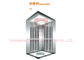 Mirror Stainless Steel Lift Passenger Elevator Cabin Economic / Luxury