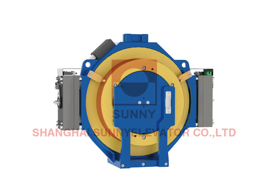 320/400mm Sheave Diameter Gearless Traction Machine For Elevator Systems