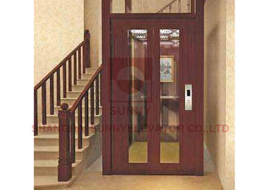 Load 250~400kg Comfortable Elegant Small Passenger Lifts / Home Lift Elevator