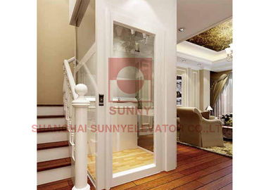 Load 250~400kg Comfortable Elegant Small Passenger Lifts / Home Lift Elevator