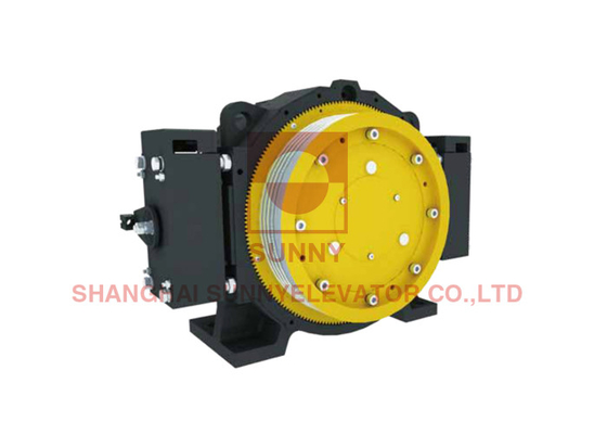 Block Brake PM Gearless Traction Machine For Elevator Traction System