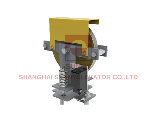 Elevator Safety Parts 400~900N Pulling Force Speed Limiter For Home Elevator