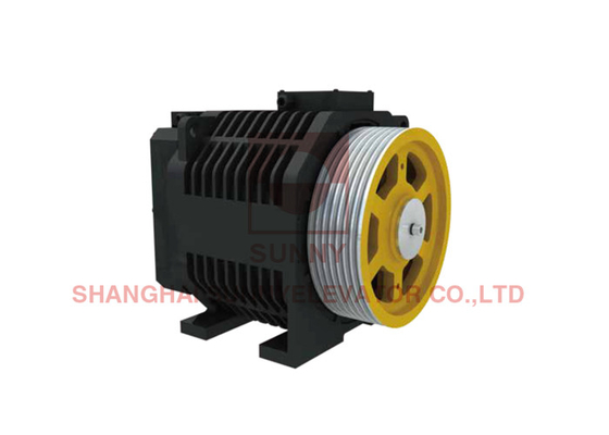 630~1050kg Axle Brake PM Gearless Traction Machine For Passenger Elevator
