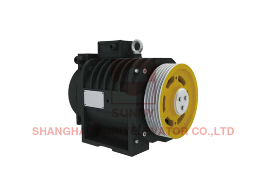 220/380V Voltage Axle Brake PM Gearless Traction Machine For Elevator