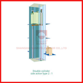 1000-5000Kg Load Hydraulic High Speed Elevator For Diverse Promotion Methods