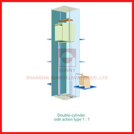 1000-5000Kg Load Hydraulic High Speed Elevator For Diverse Promotion Methods