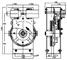 Two Way Elevator Governor Machine Roomless Rope Wheel Diameter Ф240mm , Ф200mm