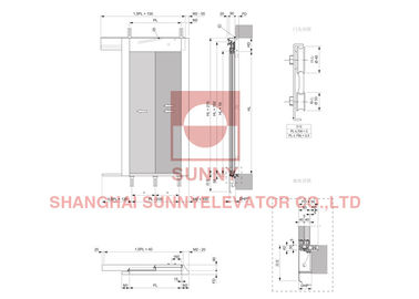 Fermator Type Sliding Door Operator With 48 Mm Diam Concentric Wheels