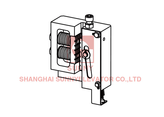 Certified Elevator Safety Components GB And CE Approved For Different Speeds And Guide Rail Widths