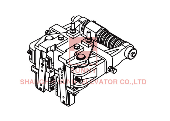 CE Certified Elevator Safety Components Elevator Safety Gear Applicable To 4m/S High-Speed