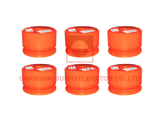 Lift Elevator Safety Components Pu Buffer With 0.63m/S Rated Speed