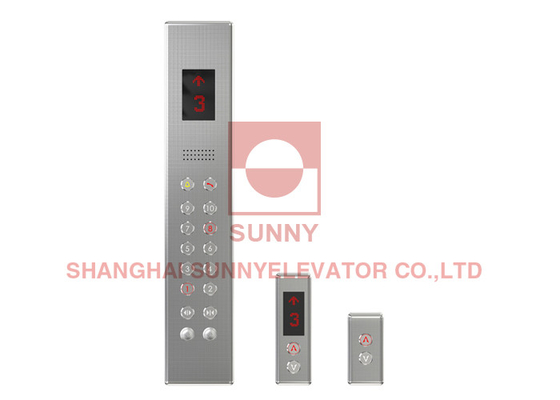 Ensuring Safety Titanium Plating Elevator COP And LOP For Elevator Systems