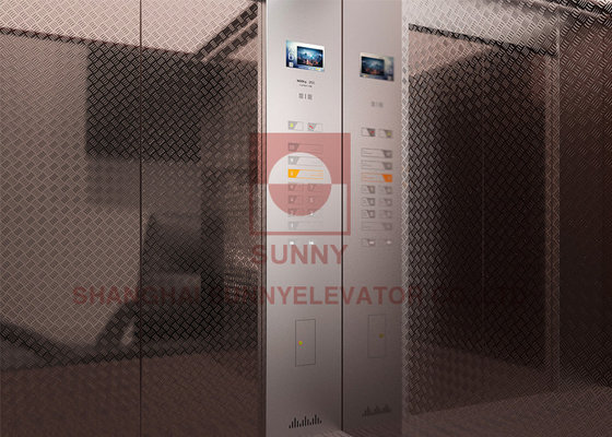 Original / Mirror / Golden Surface Treatment For Passenger Elevator COP