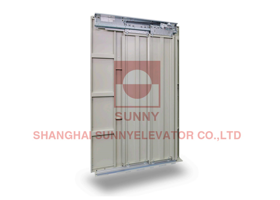 Elevator Two-Panel Side Opening Cabin Door – Compact, Durable & Low-Maintenance Access Solution