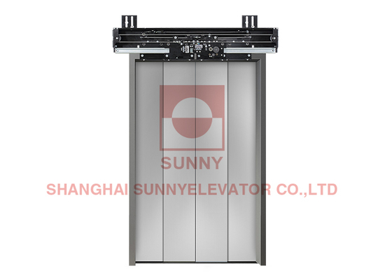 4-Leafs Center Opening Elevator Landing Door Device 600-1200mm