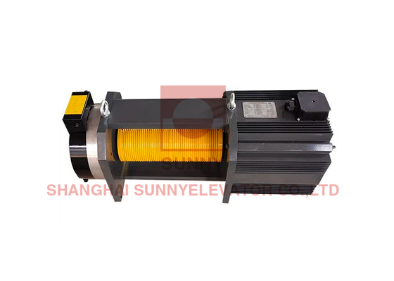 350kg~700kg Direct Drive Winding Drum Gearless Machine For Home Lift