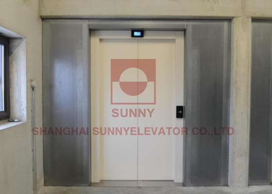 JJ 600mm-1200mm Two Panels Center Opening Landing Door Type Of Elevator