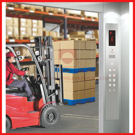 High Efficient Industrial Freight Elevator Reliable For Goods / Cargo