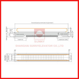 Airport Automatic Moving Walk Escalator Indoor With Vvvf Control Device