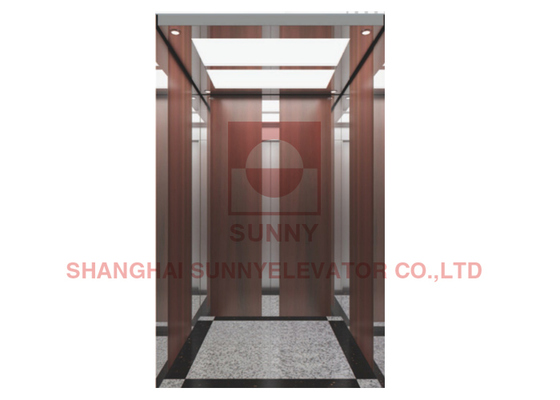Color Stainless Steel Sheet Passenger Elevator Cabin Lift Elevator Design