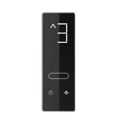 Elevator Call Panel with Infrared Touch Induction Flush-mounted Tempered Glass LOP for Lift Parts