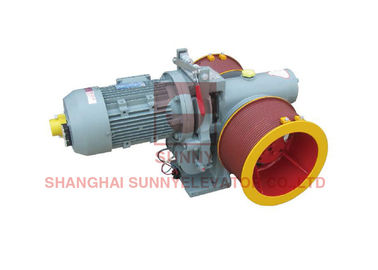 Permanent Magnet Gearless Elevator Machine / Anti Explosion Elevator Traction Machine