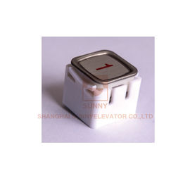 Square Elevator Push Button Switch With Stainless Steel Frame And Stainless Plate