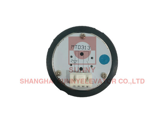 Stainless Steel Elevator Call Button with Braille DC 12-36V and 18.5MM Thickness Passenger Elevator Push Button