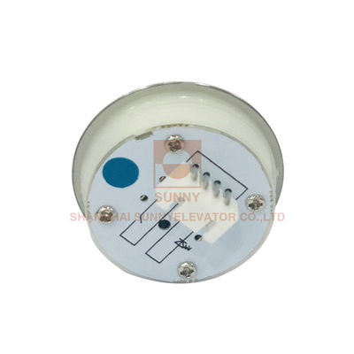 Stainless Plate Braille Elevator Buttons Φ44x18.5mm 50MA Elevator Push Button