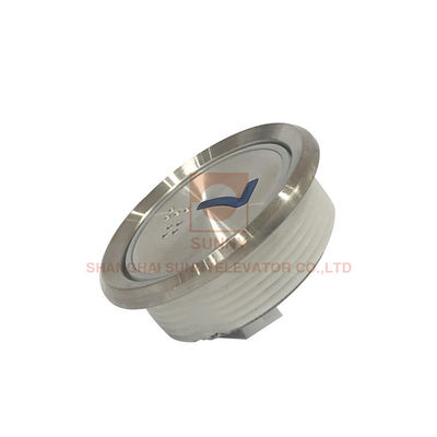 12-24 V LED Elevator Push Button with Stainless Steel Frame and Φ45x20mm Size for Lift Panels