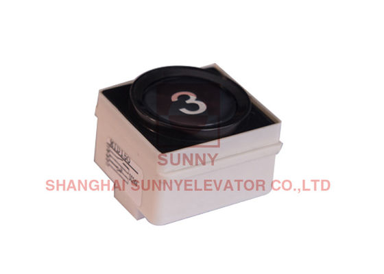 Round Plastic Elevator Touch Button with Cassette Structure for 12-24 V Operation