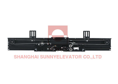 Two Panels Elevator Spare Parts Lift Landing Door Device Fireproof Type