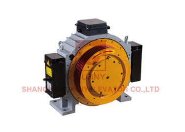 Load 1050kg Passenger Elevator Traction Motor Single Rope High Performance