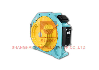 Load 1150 - 1600kg Traction Sheave 450 Elevator Traction Machine