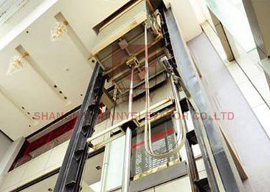 Machine Roomless Passenger Elevator , House Elevator Speed 1.0-1.75m /s