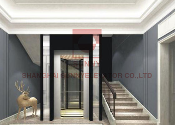 Compact Design Residential Elevator with Smooth Operation and Space-Saving Features for Villas