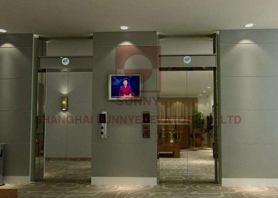 2.4 X 2.4m Passenger Elevator with Gearless Permanent Magnet Synchronous Machine and VVVF Control System