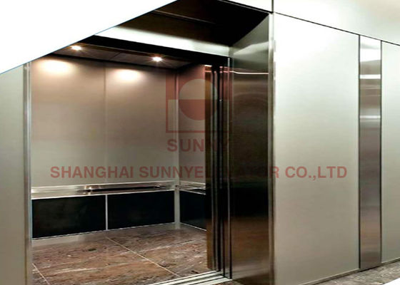 2.4 X 2.4m Passenger Elevator with Gearless Permanent Magnet Synchronous Machine and VVVF Control System
