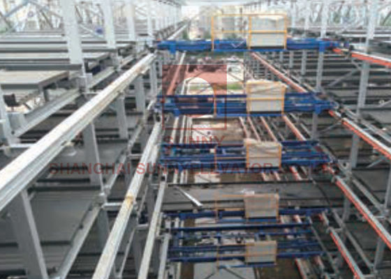 380V 3-Phase 5-Wire Plain Moving Type PLC Control Mechanical Parking Equipment for Auto Parking Lift