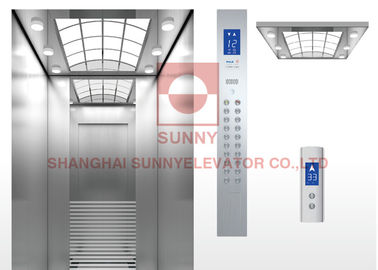 Residential Villa Lift Speed 0.4m/S Machine Room Elevator With VVVF Elevator Control System