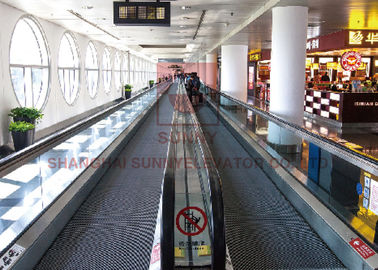 Speed 0.5m/S Moving Walkway Escalator For Shopping Mall / Airport