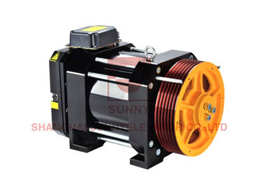 320mm Sheave DC 110V Double Geared Elevator Traction Motor For Lift Parts