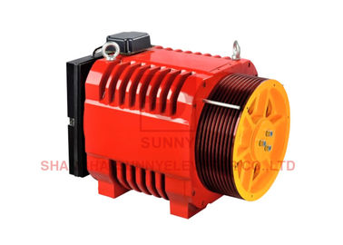 2.5m/S Elevator 450mm Sheave Gearless Traction Machine For Passenger Elevator