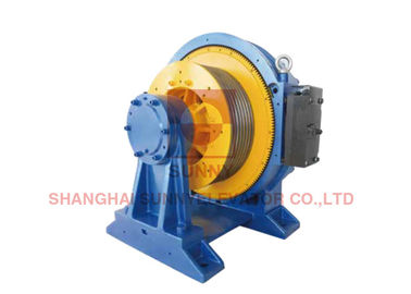 Mechanical Load 1250kg PM Gearless Elevator Machine For Elevator Lift