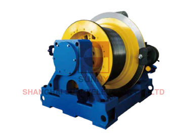 1600kg Load 710mm Sheave 81.7kw Gearless Traction Machine For Elevator