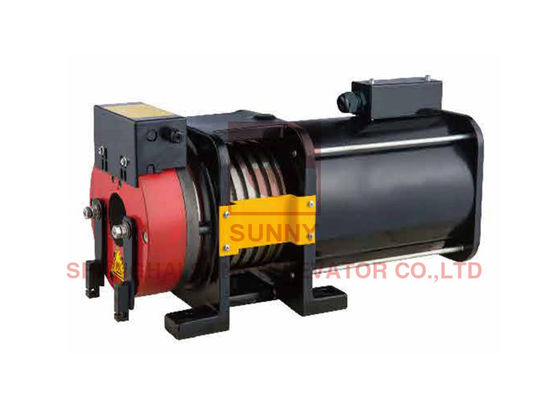 Load 400kg Villa Elevator Gearless Traction Machine Elevator Equipment