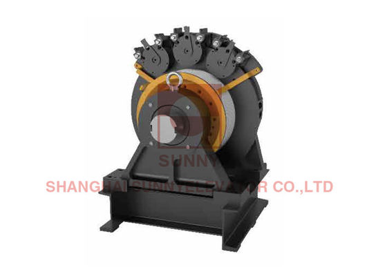 Disc Brake 4m/S Load 1600kg Gearless Traction Machine With Position Sensors