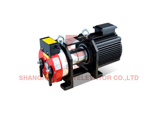 380V Passenger Elevator Lift Gearless Traction Machine Motor 1.6m/S