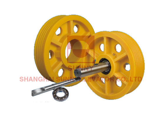 Mc Nylon Passenger Lift Elevator Diverter Pulley Elevator Parts